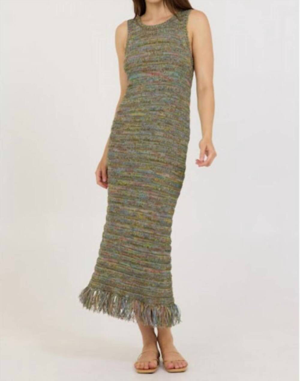 NEW STITCHES & STRIPES kip midi dress in rosemary